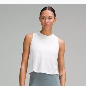 Lululemon Ultra Light White Women's Tank Top, Size 2